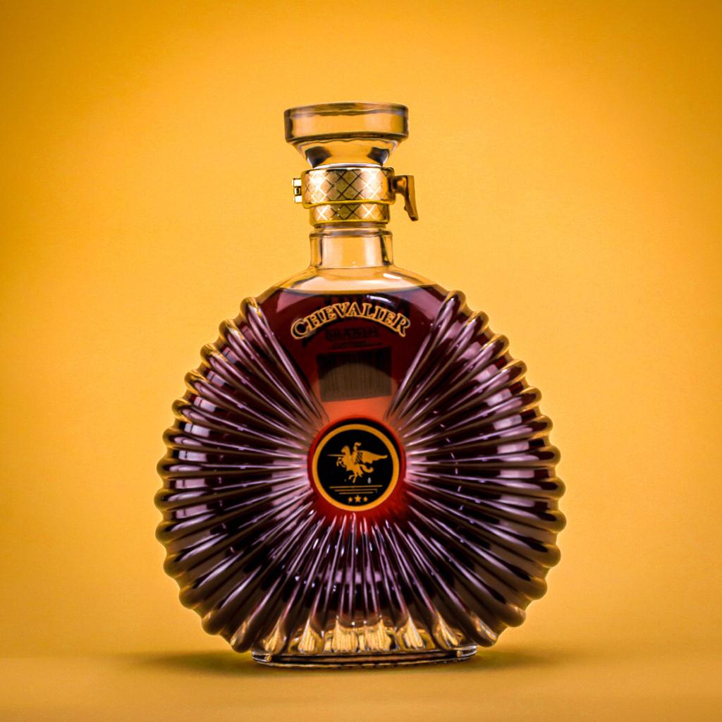 Chevalier Brandy bottle